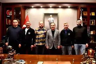 Ataç, Çukurhisar Spor Kulübü'nü Ziyaret Etti