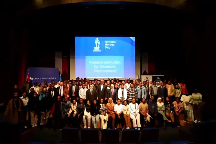 Düzce Üniversitesi'nde Ruandalılar Buluştu