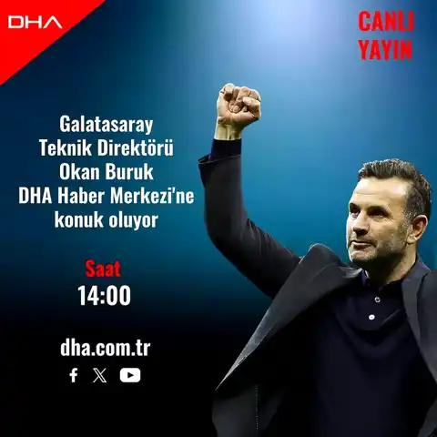 Okan Buruk, DHA'da Canlı Röportajda!