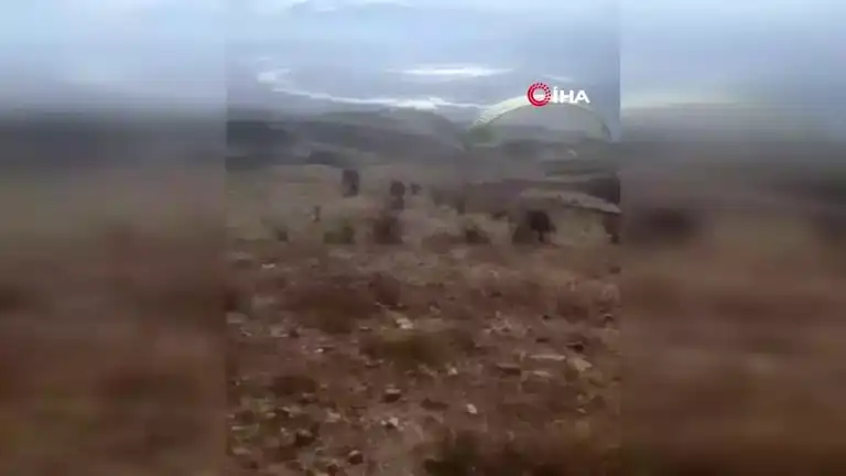 Sivas'ta Yamaç Paraşütü Kazası: Yaralı Var!