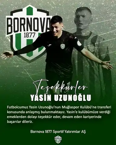 Yasin Uzunoğlu, Muğlaspor'da!